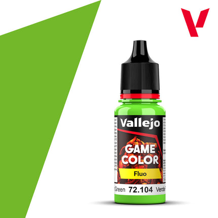 Game Color Fluorescent Green