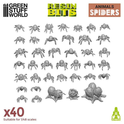3D print sets Small Spiders