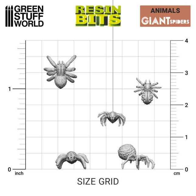 3D print sets Big Spiders