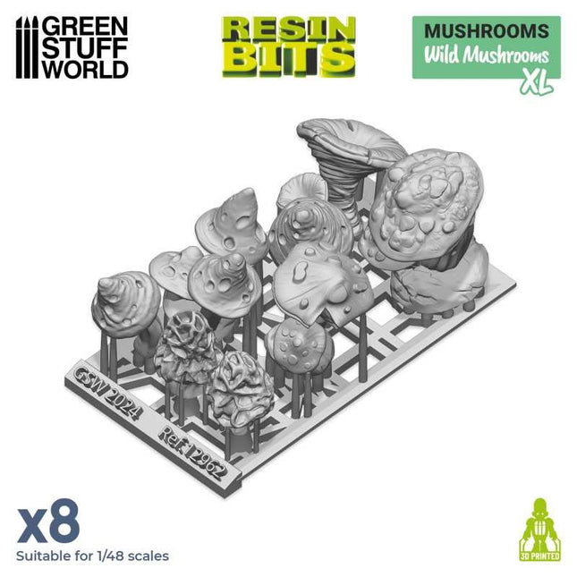 3D print sets Wild Mushrooms XL