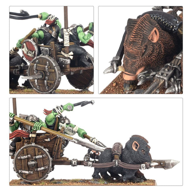 Orc & Goblin tribes: Orc Boar Chariots