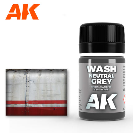 Neutral Grey For White/Black Wash