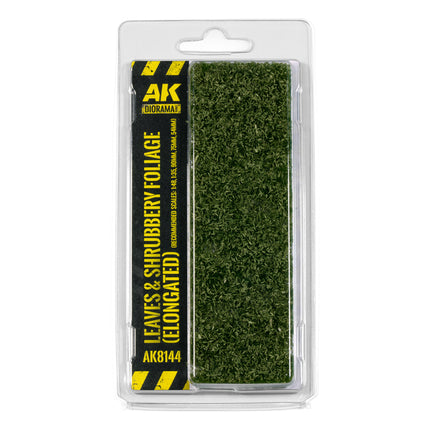 Ak Diorama: Leaves and Shrubbery Foliage (Elongated)
