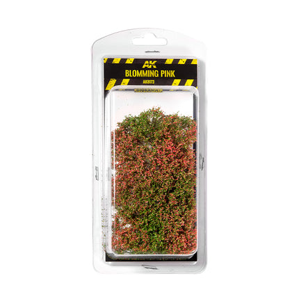 Ak Diorama: Blooming Pink Shrubberies