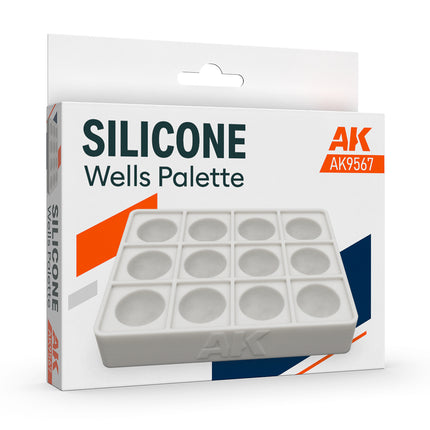 AK Silicone Wells Palette