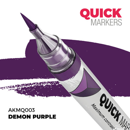 Quick Marker Demon Purple