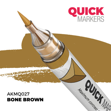Quick Marker Bone Brown