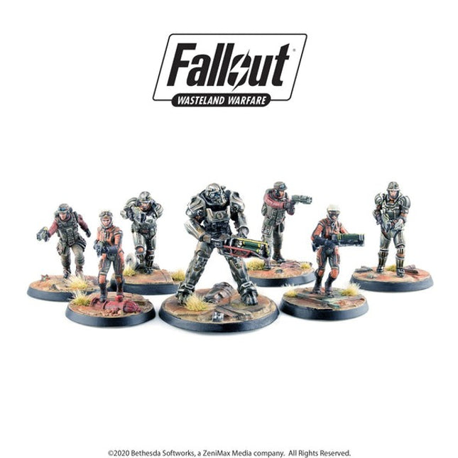 Fallout Wasteland Warfare Brotherhood of Steel core set