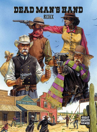 Dead Man's Hand Redux Rulebook (with card deck & markers)