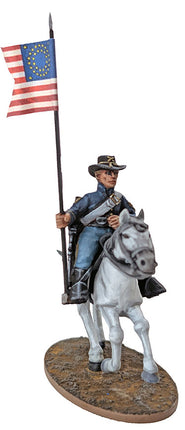 Dead Man Hand's Mounted US Cavalry Guidon Bearer