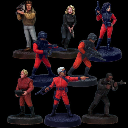7TV Sci-fi Starter Set (8 miniatures)