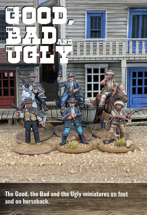 Dead Man's Hand The Good, The Bad & The Ugly Mounted