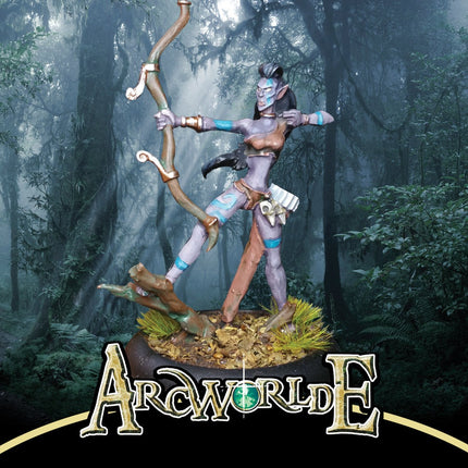 ArcWorlde Wild Elven Warrior with Ranged Weapon