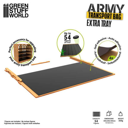 Army Transport Bag - Extra tray