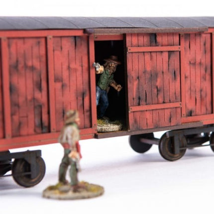 Dead Man's Hand - 19th C. American Box Car (Red)