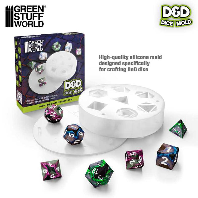 Custom dnd dice mold
