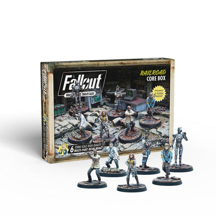 Fallout Wasteland Warfare Railroad core set