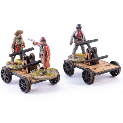 Dead Man's Hand - 19th C. American Hand Cars (2)