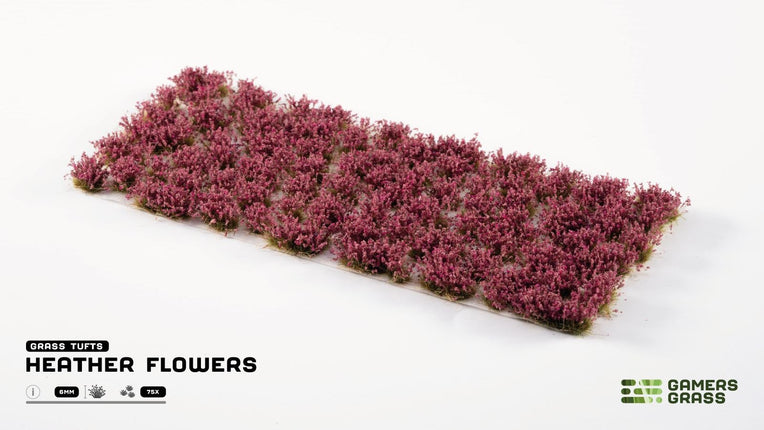 Flowers - Heather 6mm