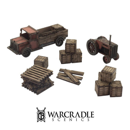 Normandy farm - Farmyard and scatter