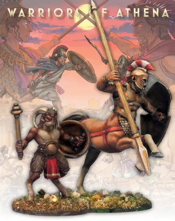 Warriors of Athena : Centaur and Satyr