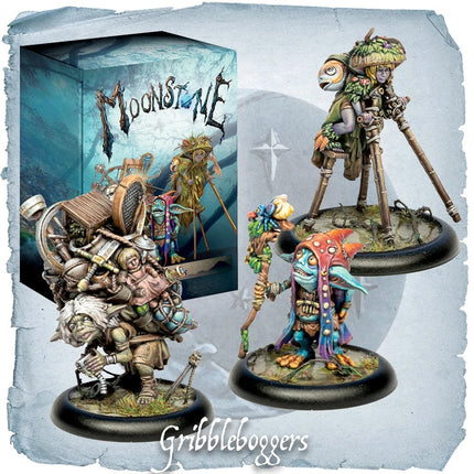 Goblins van Moonstone, Gribbleboggers, met gedetailleerde uiterlijk en kleurrijk ontwerp, geschikt voor tabletop games.
