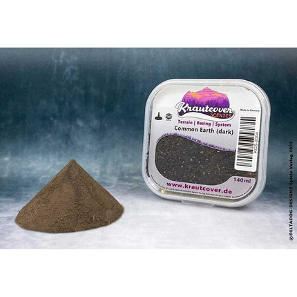 Donkere Krautcover Common Earth (donker) bodembedekking voor ondergrond, met dicht gebladerte en natuurlijke uitstraling.