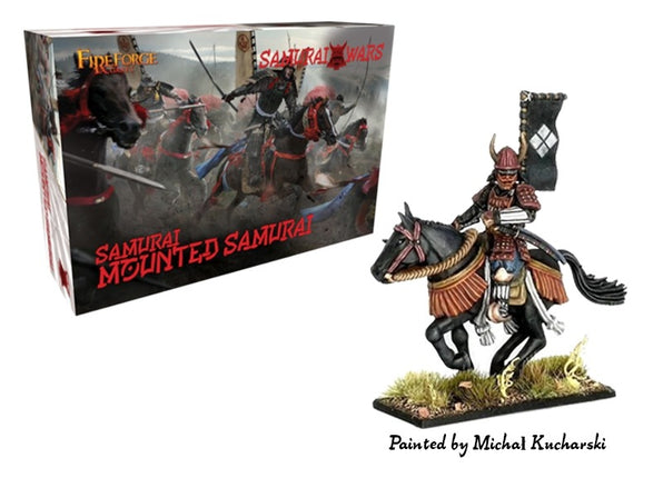 Mounted Samurai Warriors (12 miniaturen)