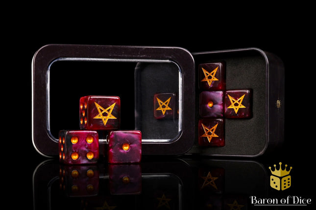 Baron of Dice Trench Crusade Heretic Legion Dice Set (8)
