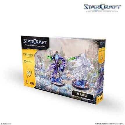 StarCraft Zeratul Protoss helden-uitbreidingsset met gedetailleerde miniatuur en verpakking voor bordspellen en verzamelingen