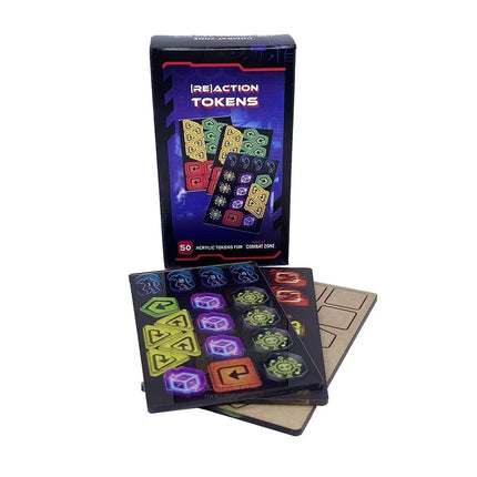 Cyberpunk Red Zone Combat Acrylic Tokens