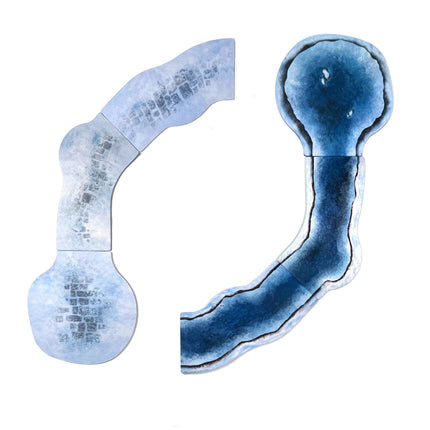 Snowy Roads & Rivers