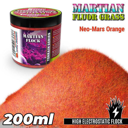 Martian grass flock Neo Mars Orange 4-6mm 200ml