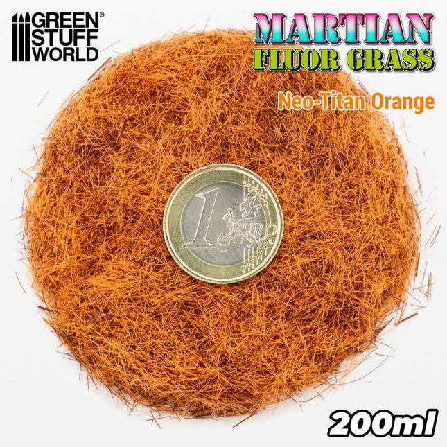 Martian grass flock Neo Titan Orange 4-6mm 200ml