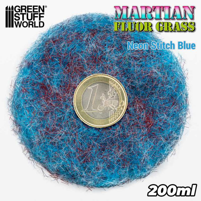 Martian grass flock Stitch Blue 4-6mm 200ml