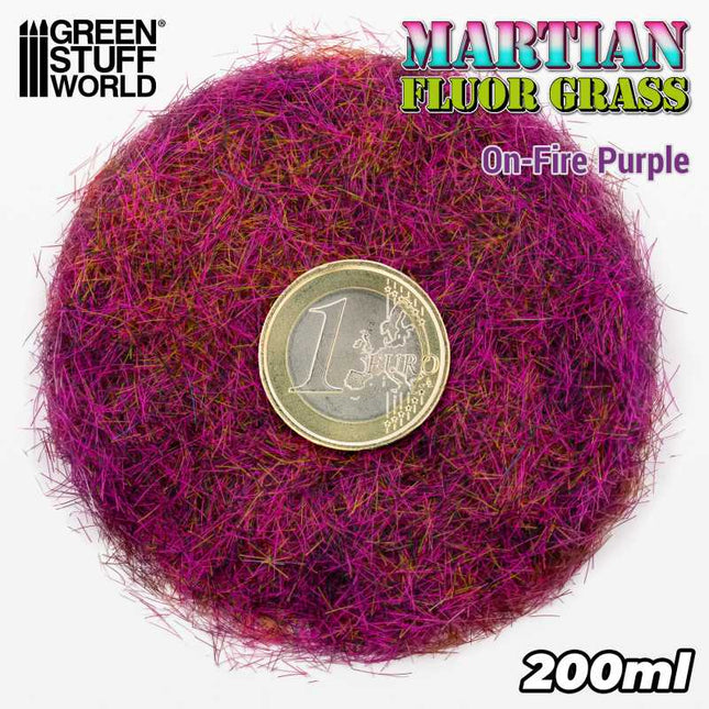 Martian grass flock On Fire Purple 4-6mm 200ml