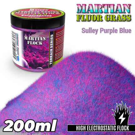 Martian grass flock Sulley Purple Blue 4-6mm 200ml
