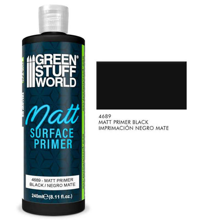Black Matt Surface Primer 240ml
