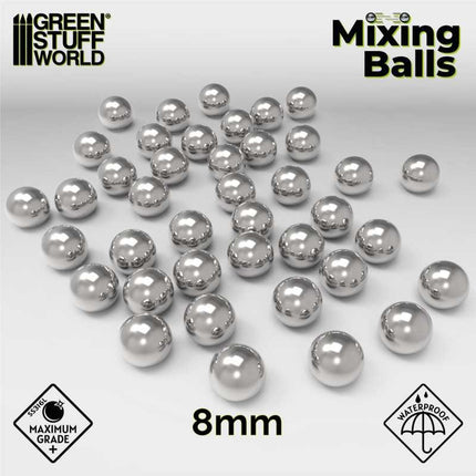 Steel Mixing balls 8mm (QSS316L)