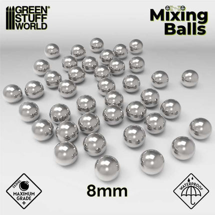 Steel Mixing balls 6.35mm (QSS316L)