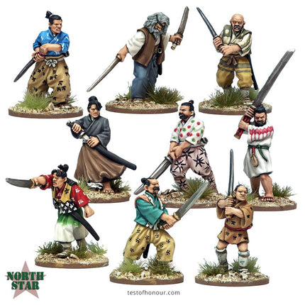 Test of Honour Unarmoured Ronin (Koryu buntai)