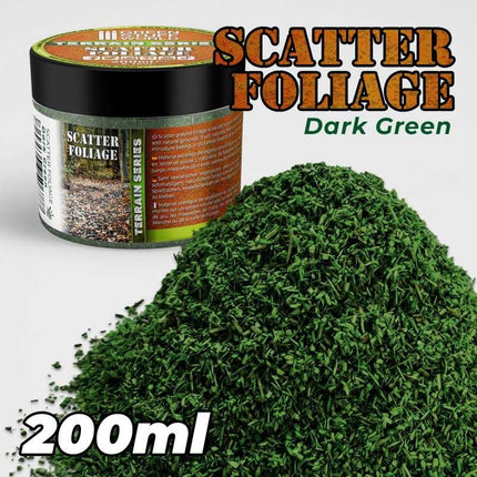Scatter foliage Dark Green
