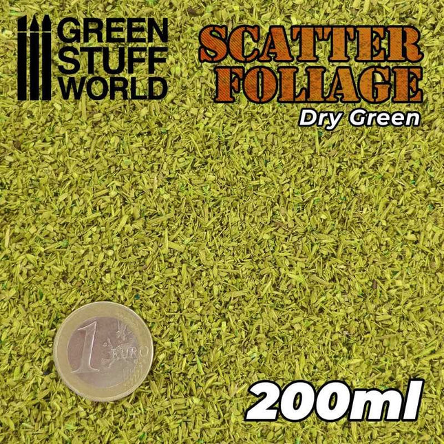 Scatter Foliage - Dry Green