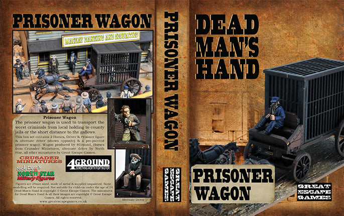 Dead Man's Hand - Prisoner Wagon Set