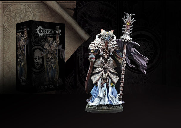 Spires Biomancer model van Conquest, gedetailleerd miniatuurfiguur voor bordspellen en verzamelingen