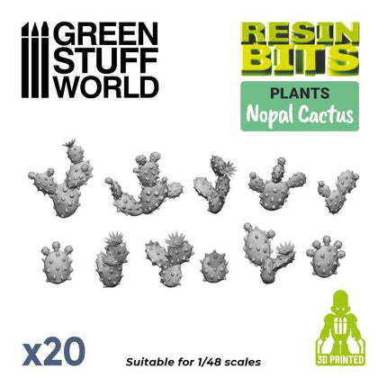 3D print sets Nopal Cactus