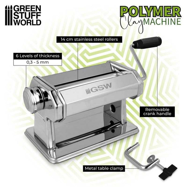 Polymer klei machine