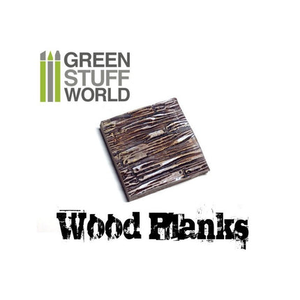Rolling pin Wood Planks - figuur roller Houten planken