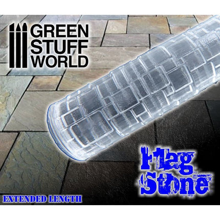 Rolling pin Flagstone - figuur roller Tegels