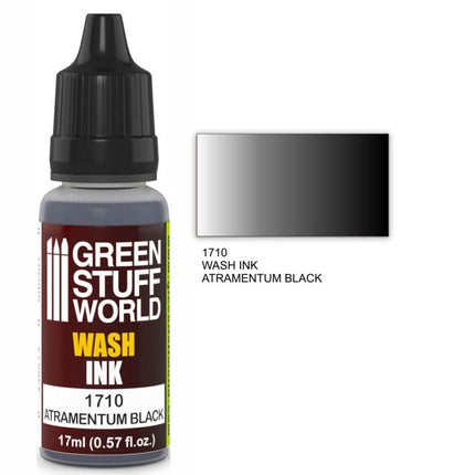 Wash Ink Atramentum Black 17ml
